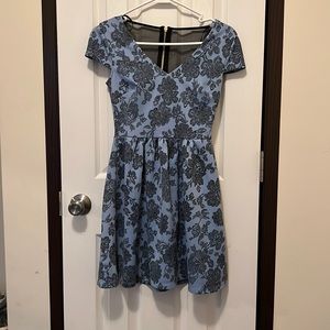 B. Darlin Floral Semi Formal Dress